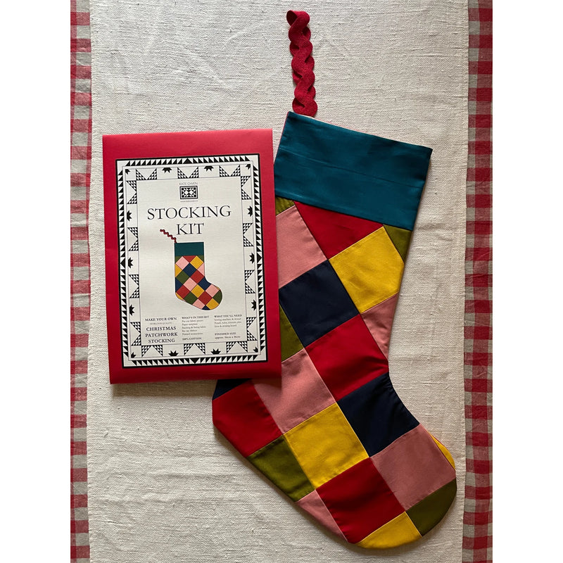 Make Your Own Christmas Patchwork Stocking Kit