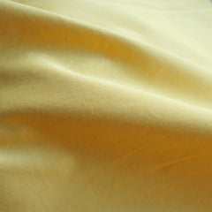 Stretchy Organic Cotton Twill - Light Yellow