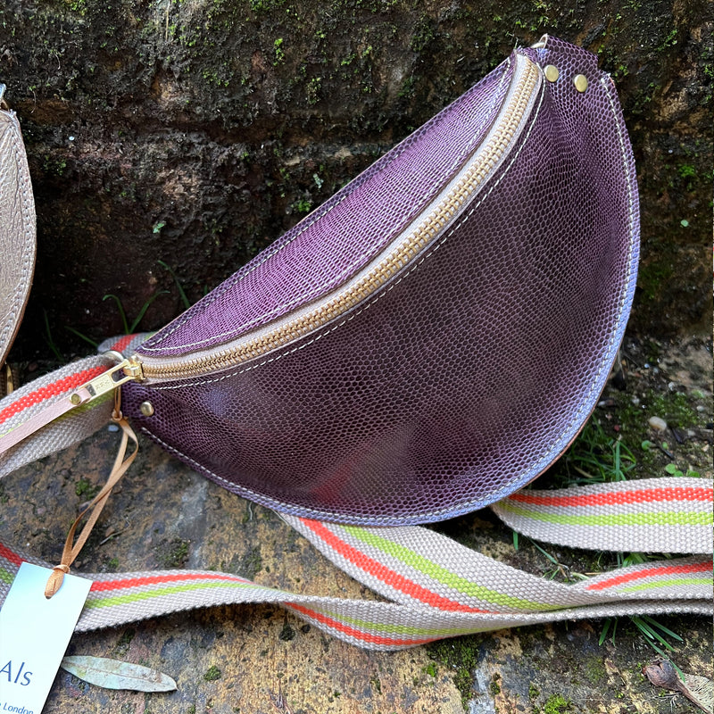 Als Shaw Sling Bag Aubergine