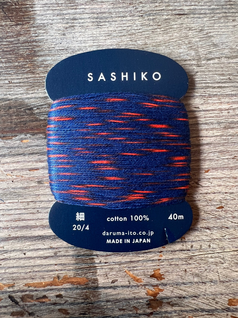 Daruma Sashiko Thread 40m, Variegated