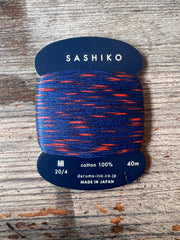Daruma Sashiko Thread 40m, Variegated