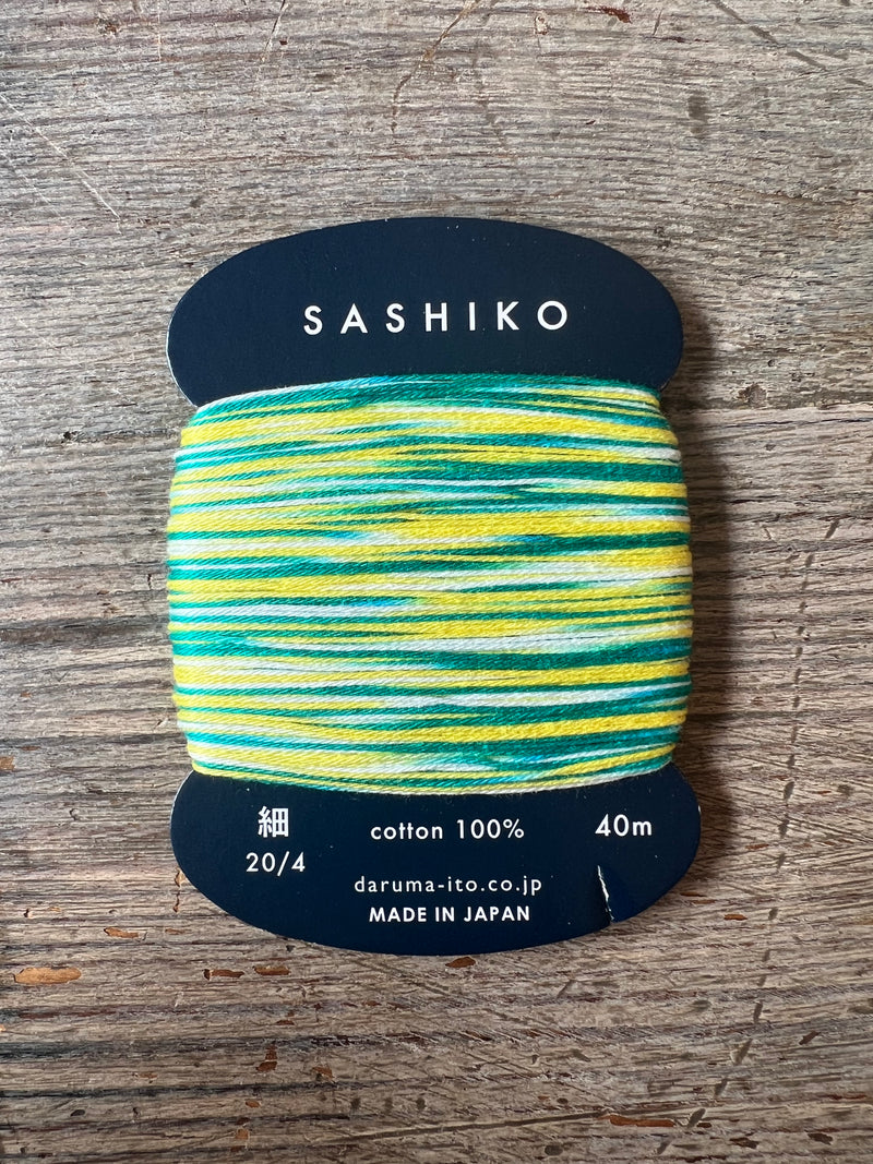 Daruma Sashiko Thread 40m, Variegated