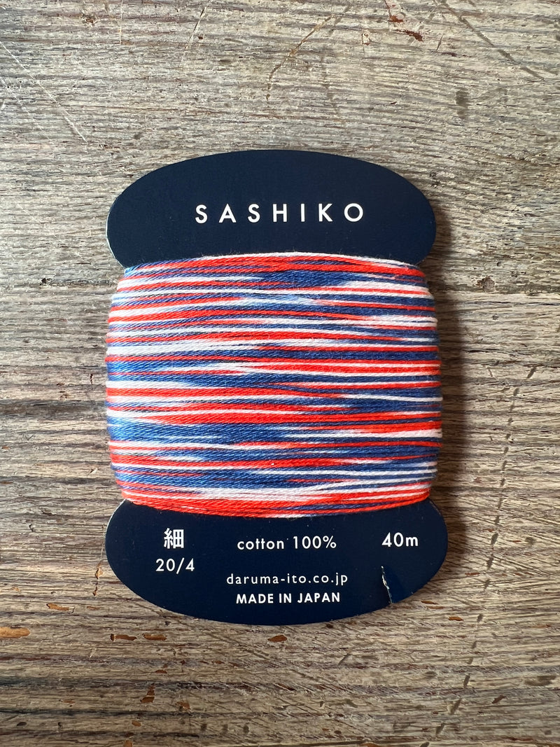 Daruma Sashiko Thread 40m, Variegated