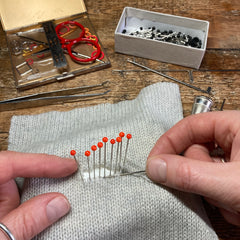 Introduction to Invisible Knit Repair with Alexandra Brinck, Sunday 19th November, 11am-4pm