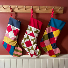 Make Your Own Christmas Patchwork Stocking Kit