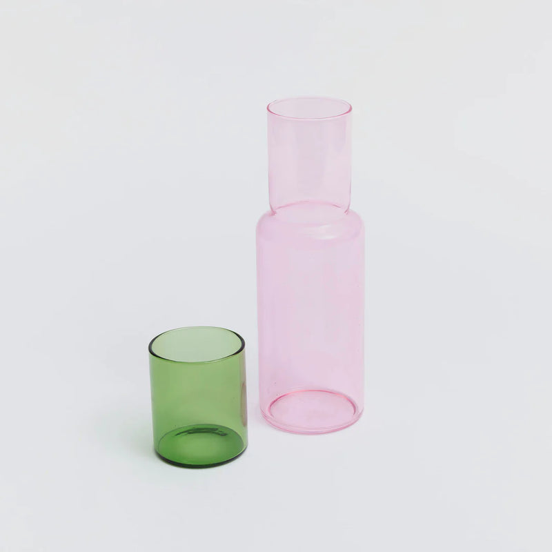 Duo Tone Glass Carafe