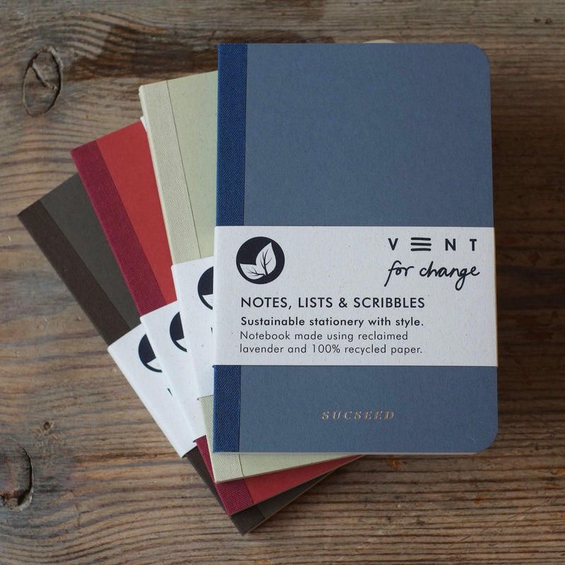 Sucseed Recycled Paper Notebook A6