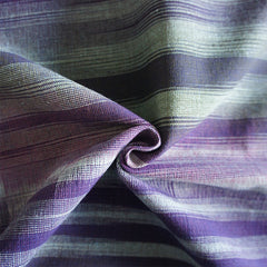 Handwoven Ikat Cotton - Hansa (Purple & Green)