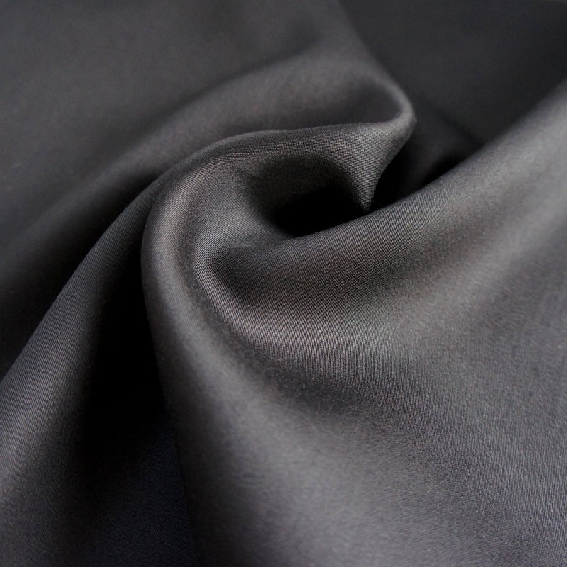 Tencel Satin - Black