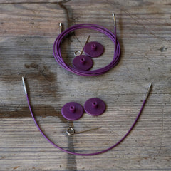 KnitPro Purple Cable