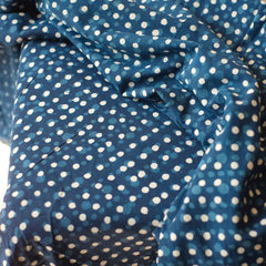 Spot Indigo Indian Cotton