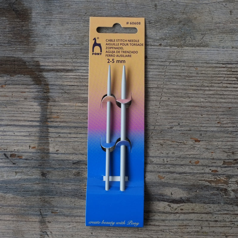 Cable Stitch Needle Twin Pack - Straight