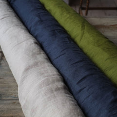 European Laundered Linen - Various Colours