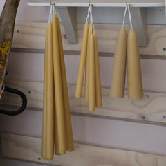 Natural Beeswax Candles