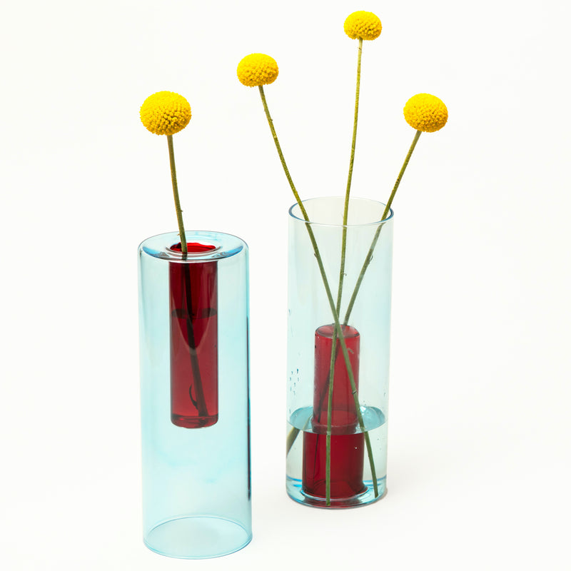 Reversible Glass Vase - Large