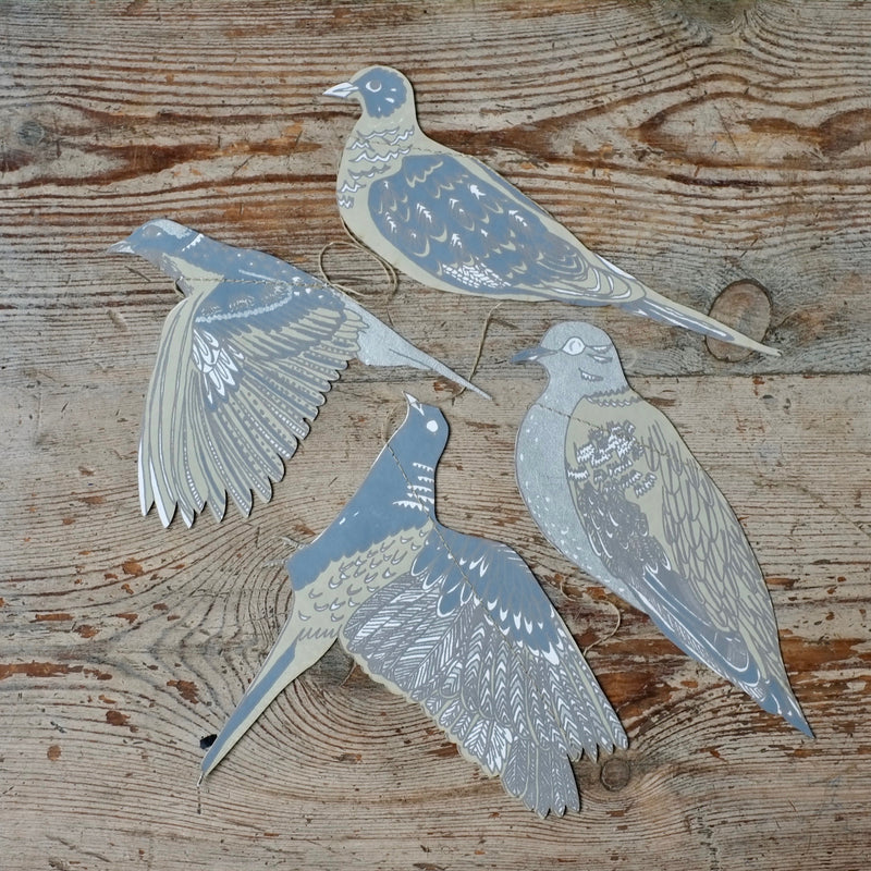 East End Press Turtle Dove Paper Garland