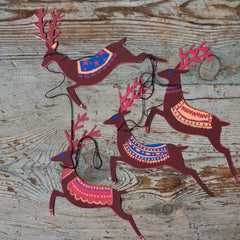 Reindeer Paper Garland