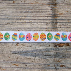 Easter Egg Satin Ribbon  - Art 80785 - 15mm
