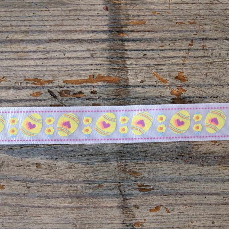 Easter Egg Satin Ribbon - Art 123 - 15mm