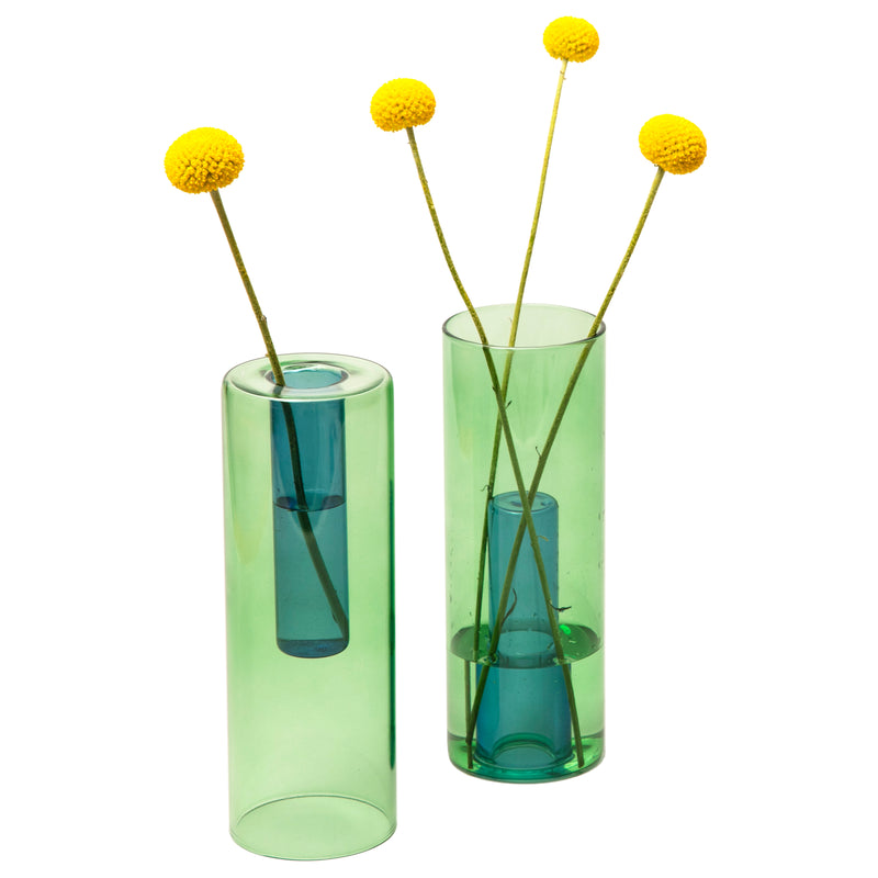 Reversible Glass Vase - Large
