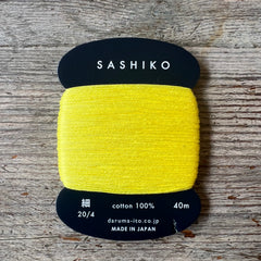 Daruma Sashiko Thread 40m, Plain