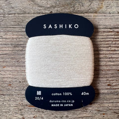 Daruma Sashiko Thread 40m, Plain