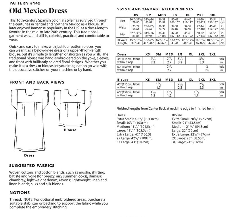Old Mexico Dress