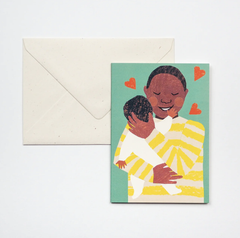 New Baby Dad Cuddle Card