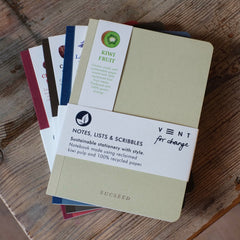 Sucseed Recycled Paper Notebook A5