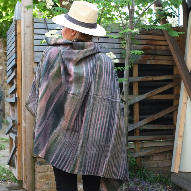 Jungle Handwoven and Hand Dyed Cotton Ikat